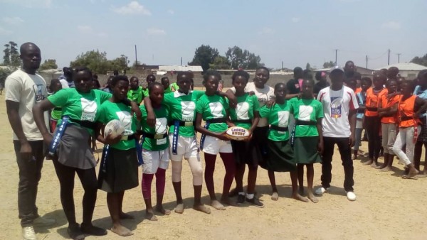 Zambian Rugby commemorates International Day Of Girl Child with a Tag Rugby Girls Tournament