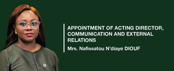 African Development Bank appoints Mrs. Nafissatou N’diaye Diouf Acting Director for Communications and External Relations