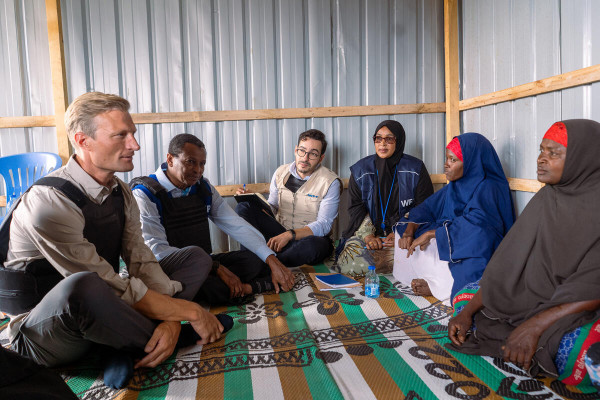 World Food Programme (WFP) Deputy Head visits communities on the frontlines of climate extremes in Somalia