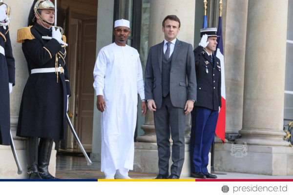 TCHAD - France : Le Président de Transition reçu ce midi à l’Elysée