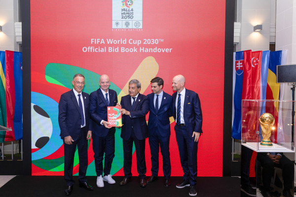 Morocco, Portugal and Spain submit Bid Book to FIFA for Joint Bid for 2030 FIFA World Cupᵀᴹ