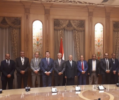 Belarusian delegation met with the Minister of State for Military Production of Egypt