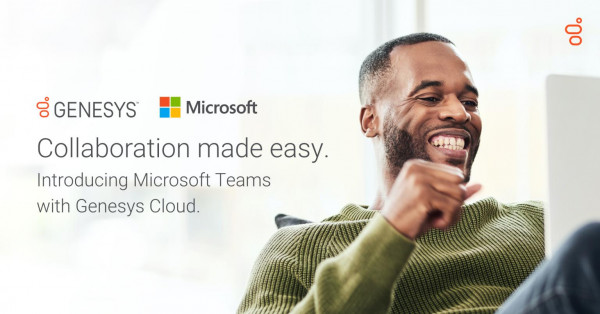 New Genesys Cloud Integration with Microsoft Teams Drives Productivity and Collaboration