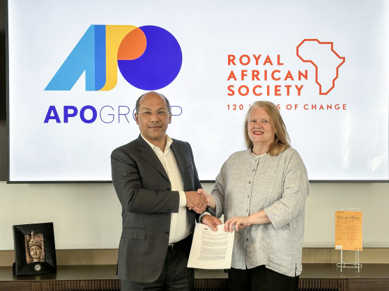 The Royal African Society of the United Kingdom and APO Group Announce Strategic Partnership to Elevate Africa’s Cultural and Professional Presence