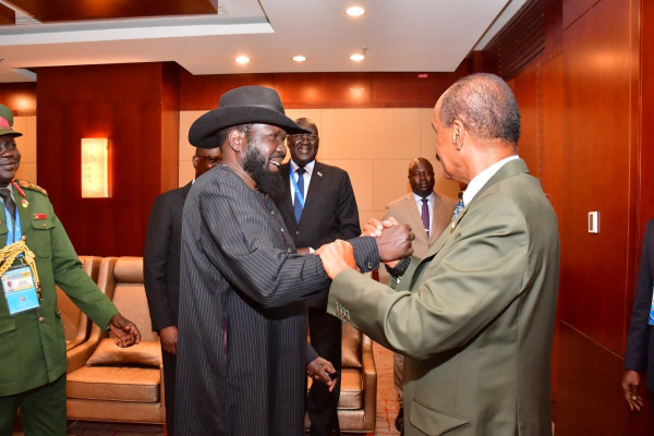 President Isaias Met with President of South Sudan