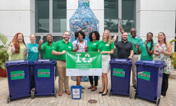 Embassy Abuja participates in America Recycles Day National Campaign