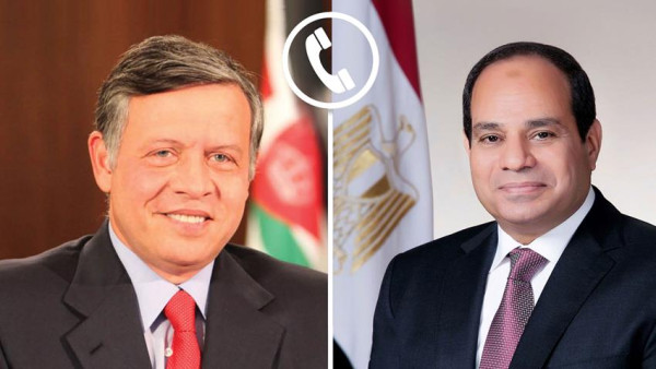 Egypt: President El-Sisi Speaks with King of Jordan, His Majesty King Abdullah II