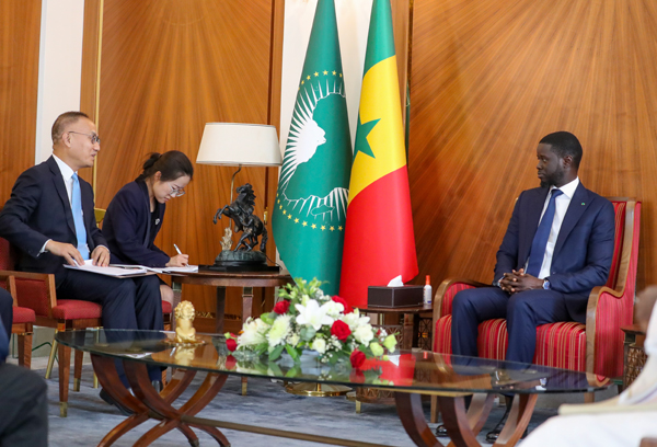 China: Vice Foreign Minister Chen Xiaodong Pays a Courtesy Call on Senegalese President Bassirou Diomaye Faye