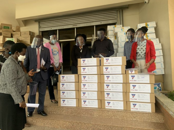 Coronavirus - Uganda: Donation of Face Shields for COVID-19 response in Uganda