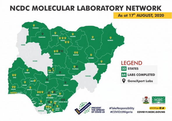 Coronavirus - Nigeria: Inclusion of Federal Medical Centre GeneXpert laboratory to the NCDC Molecular Laboratory Network for COVID-19 testing