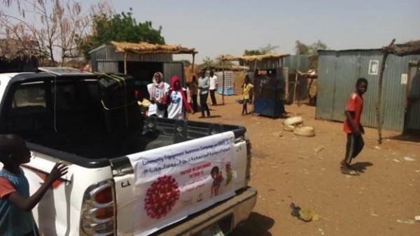 Coronavirus - Sudan: Street publicity awareness campaign against COVID-19