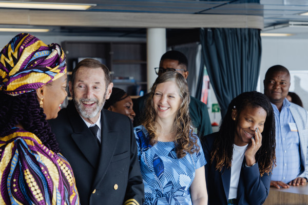 Police officer first to receive surgery as hospital ship returns to Sierra Leone to deliver life-transforming surgical care and training