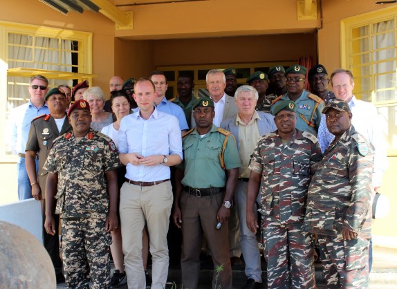 A Delegation of the German Bundestag visits Namibia