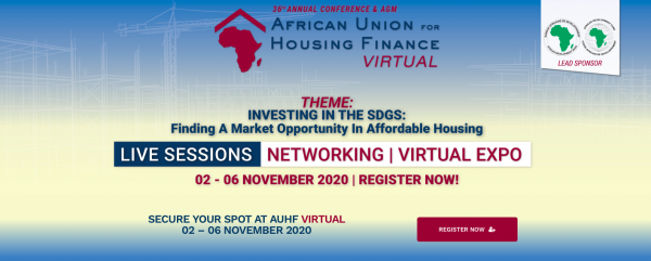 Hundreds of Financiers and Developers gather online for Africa’s premier Affordable housing Conference